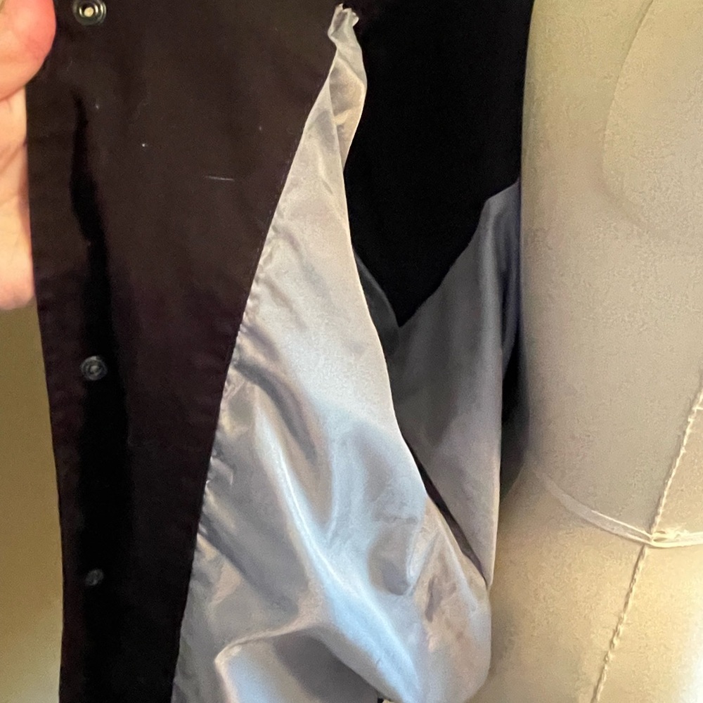 Sean John Light Weight Button Up Jacket With Hood… - image 5